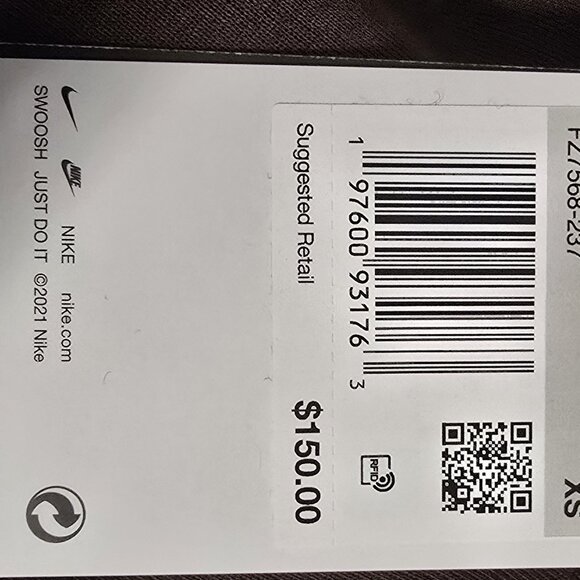 Nike Tech Fleece Half-Zip Oversized Brown FZ7568-237 Men’s Size XS - Picture 6 of 6